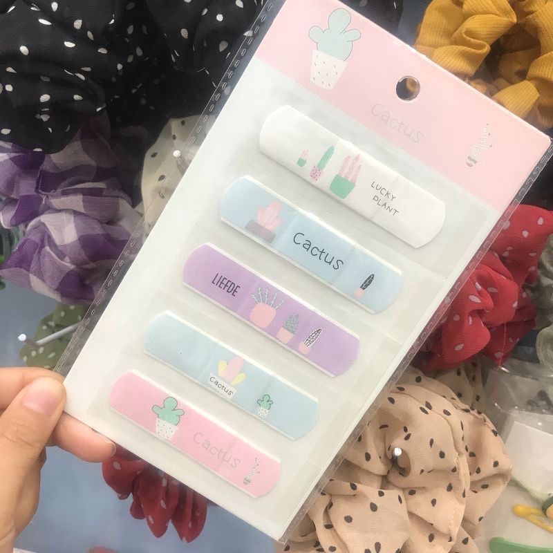 Lẻ miếng băng dán cá nhân hoạt hình dễ thương 1k, urgo cute đáng yêu