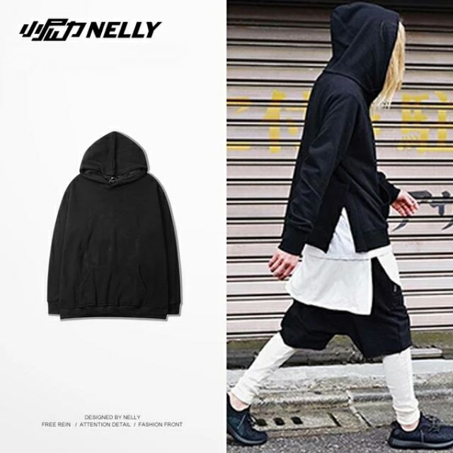 Hoodie xẻ tà