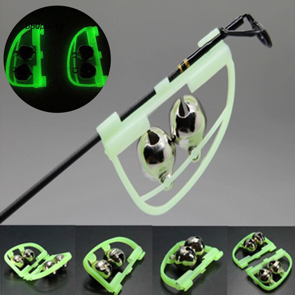 Bộ 2 Chuông Báo Cá Cắn Câu Phát Sáng Trong Đêm