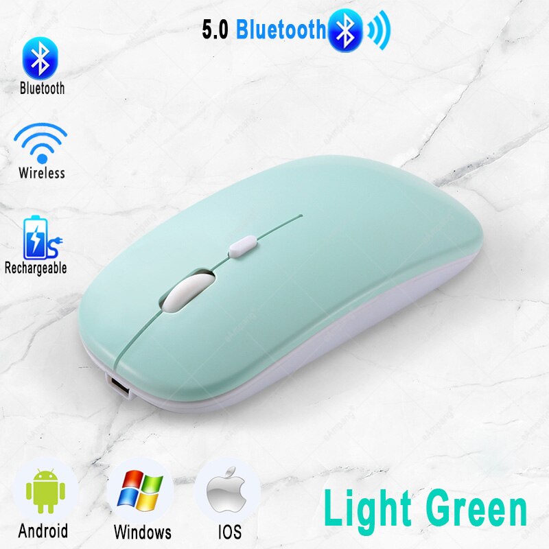 Chuột Bluetooth 5.0 Không Dây Cho Ipad Mac Ios Android Laptop Tablet PV Và Điện Thoại Thông Minh | BigBuy360 - bigbuy360.vn