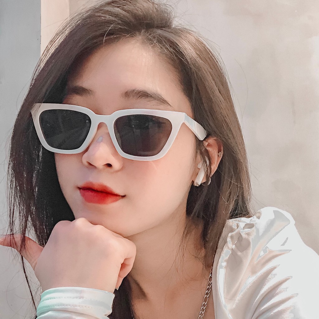 Kính mát Nam nữ Lilyeyewear chống UV400 phong cách Hàn Quốc màu sắc thời thượng AGAIL 88828