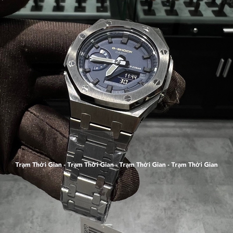 Đồng hồ Casio G-shock GA-2100 độ vỏ màu xám