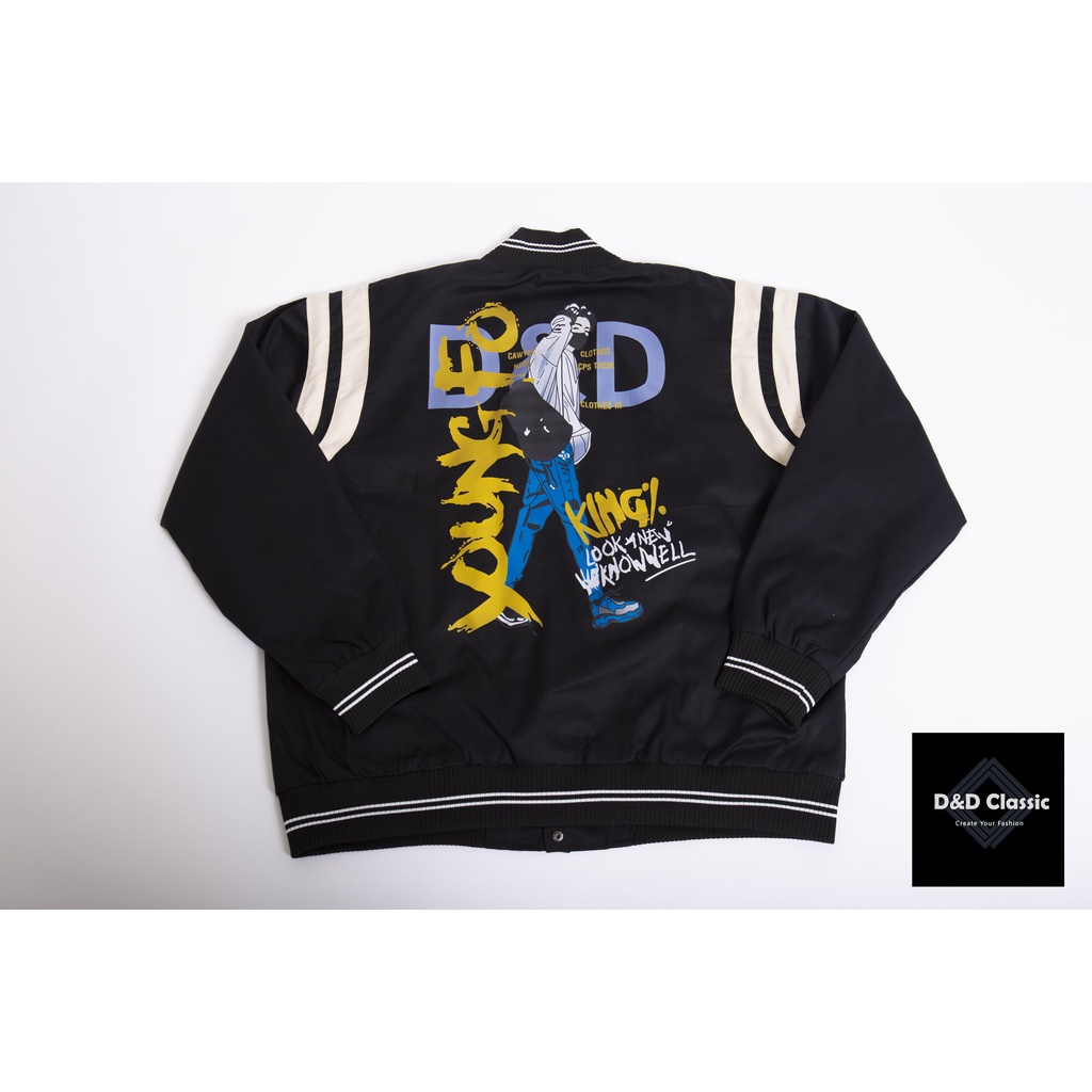 Áo khoác Bomber DD Jacket Basic V1 Unisex