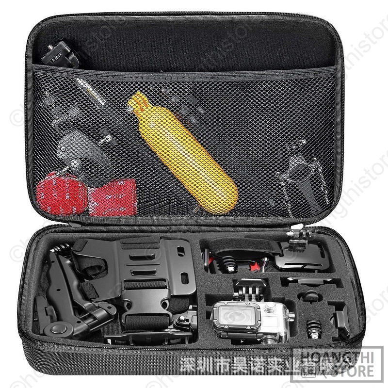 Túi đựng phụ kiện GOPRO EKEN màu camo cho Eken h9r, Gopro, SJCAM, Andoer 4k,FIREFLY, GitUp, Xiaomi