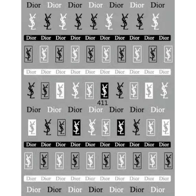 MIẾNG DÁN MÓNG TAY STICKER 411