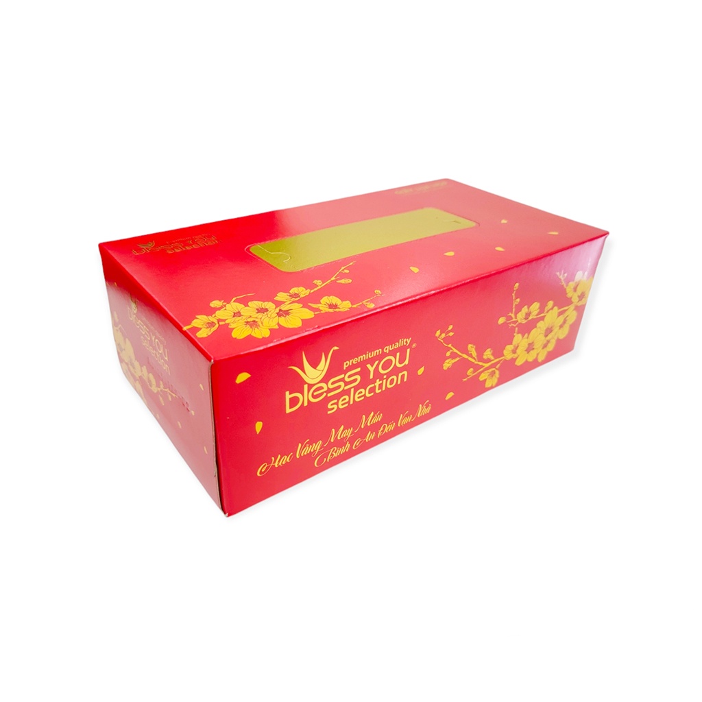 Khăn Giấy Lụa Hộp Bless You 2 Lớp Cao Cấp 100 Tờ