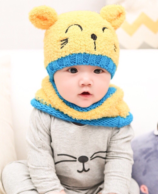 Mũ len lông cừu cho 6m-4t