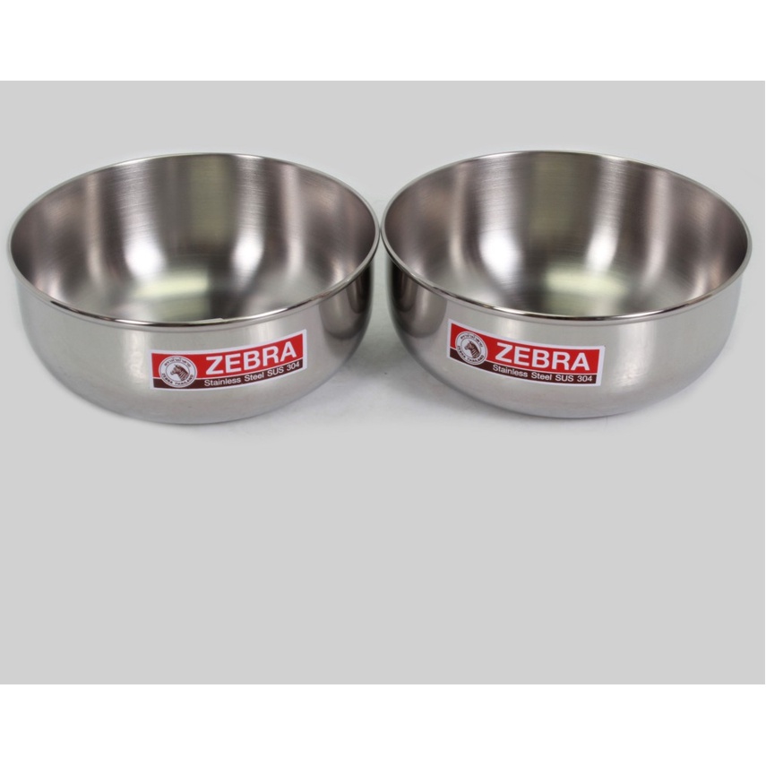 Tô inox Zebra chính hãng Thái Lan đủ size