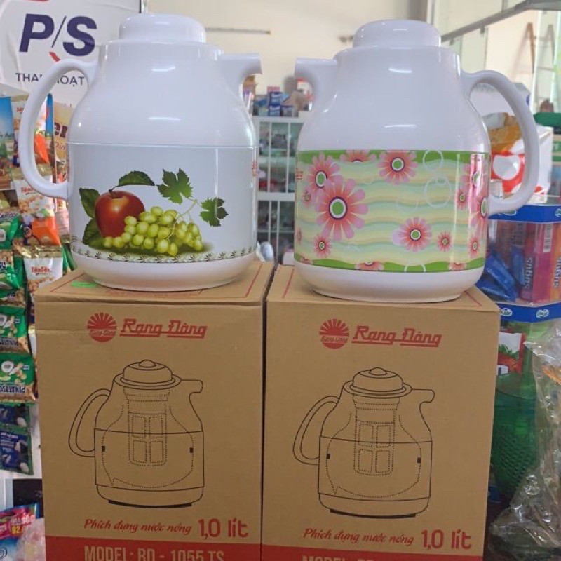 Phích trà giữ nhiệt Rạng Đông 1000ml