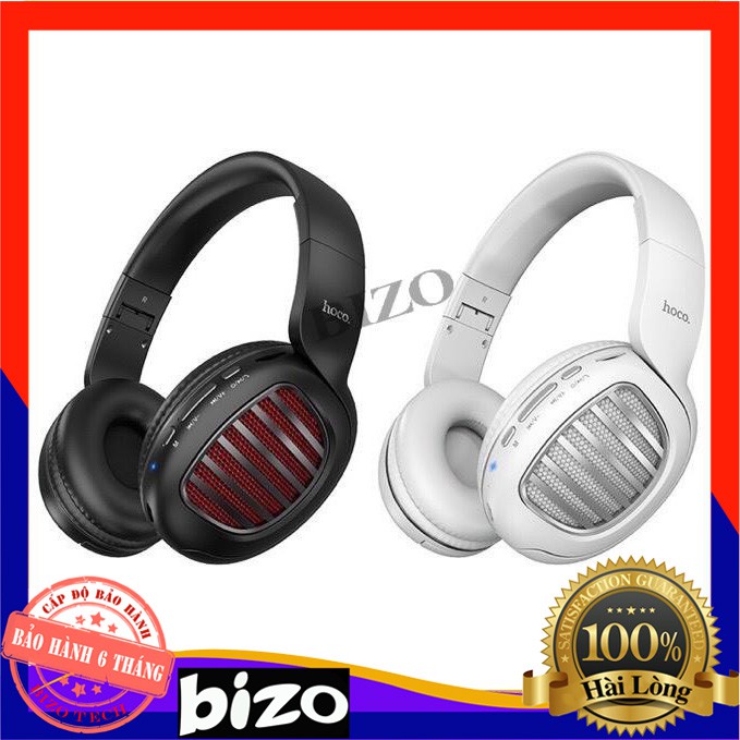 [CAO CẤP] Tai nghe bluetooth chụp tai hoco W23 - có khe cắm thẻ nhớ - hàng chính hãng