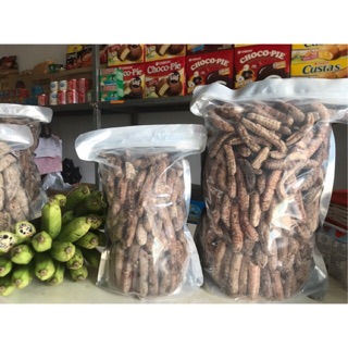 Chuối Hột Rừng phơi khô tự nhiên 100%.