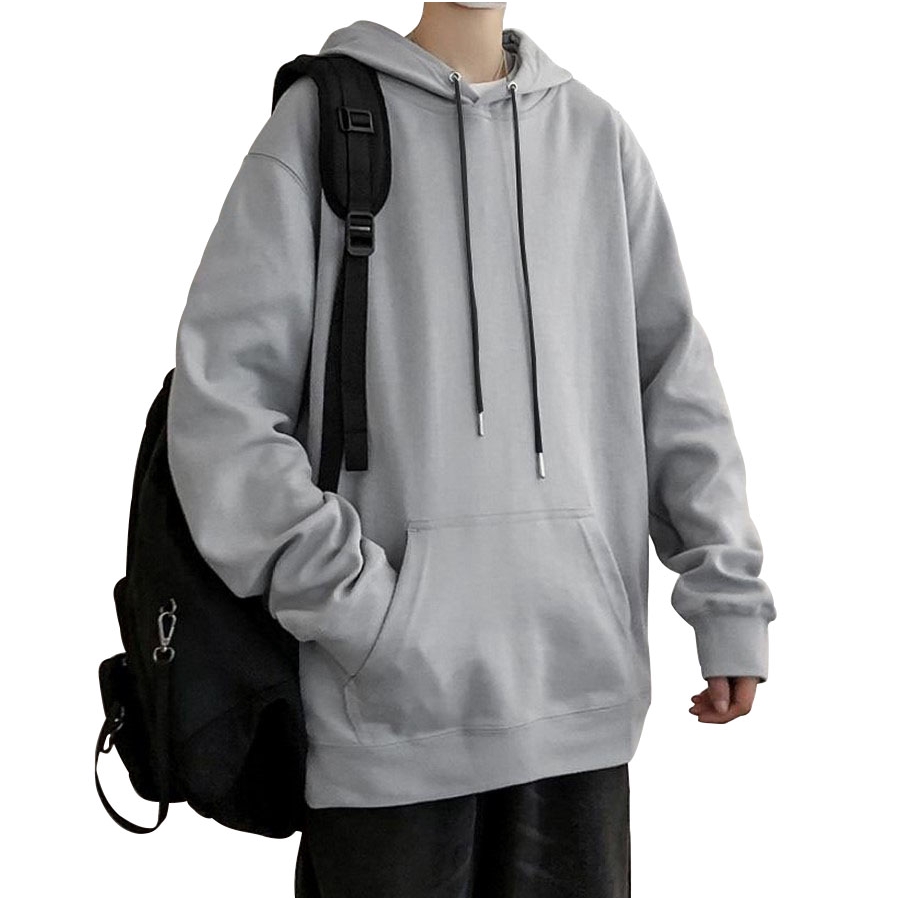 [Mã FASHIONMALLT4 giảm 15% tối đa 30K đơn 150k] Áo hoodie trơn MĐ A857 đen | BigBuy360 - bigbuy360.vn