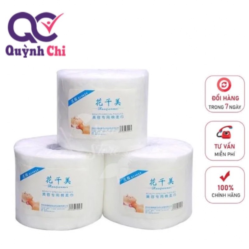 Giấy cuộn rửa mặt siêu dai và mềm mịn. Cuộn to