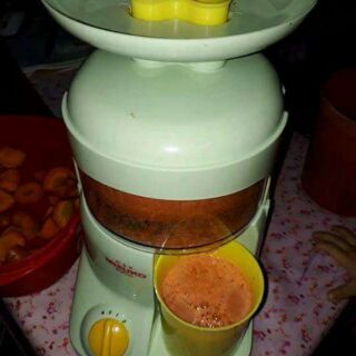 máy ép hoa quả bỏ bã dùng điện