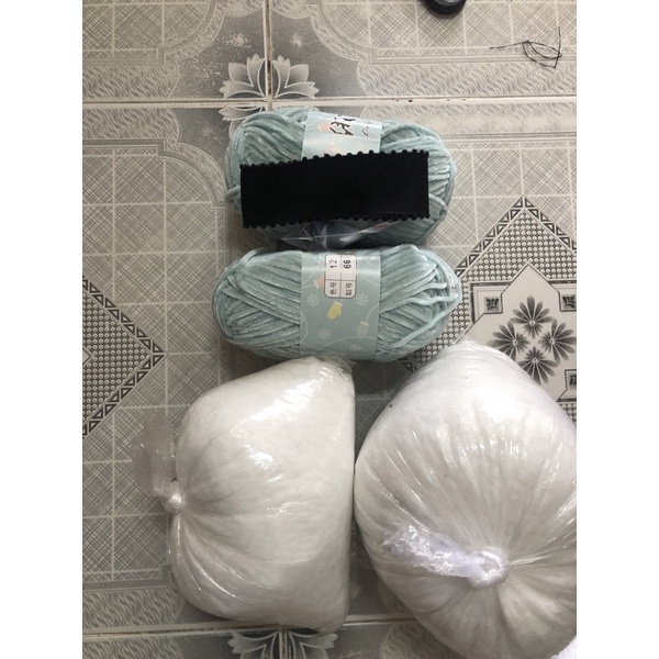 set len làm thú bông