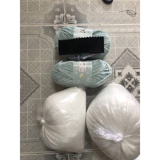 Set len làm thú bông