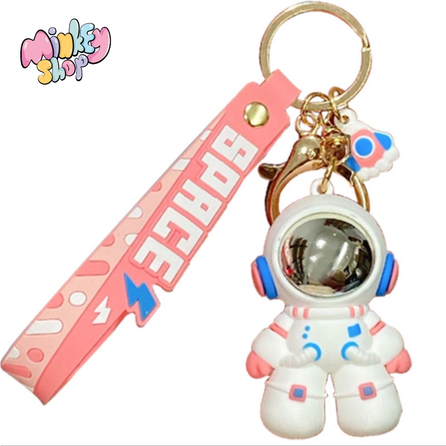 ​​Móc Khóa phi hành gia Đẹp Cute dễ thương phụ kiện Túi Xách-Minkey