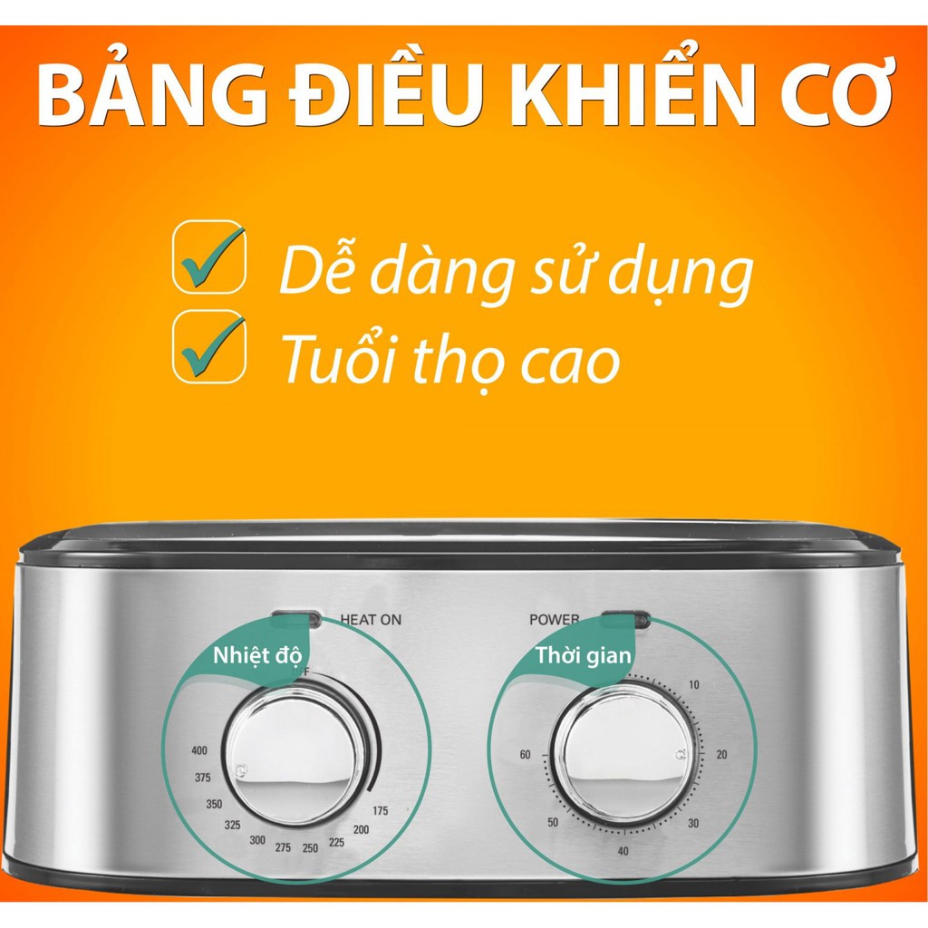 [FREESHIP] NỒI CHIÊN KHÔNG DẦU CAO CẤP KALITE Q5 - HÀNG CHÍNH HÃNG, BẢO HÀNH TOÀN QUỐC.