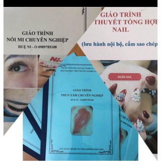 Combo tài liệu  nail - mi - phun xăm.