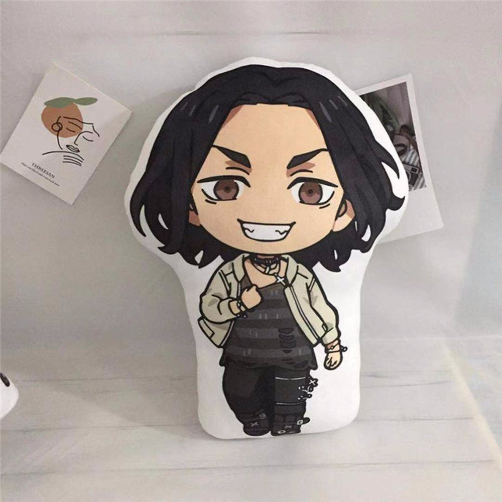 Thú Nhồi Bông Hoạ Tiết Nhân Vật Hoạt Hình Dễ Thương Độc Đáo 40cm / 10cm