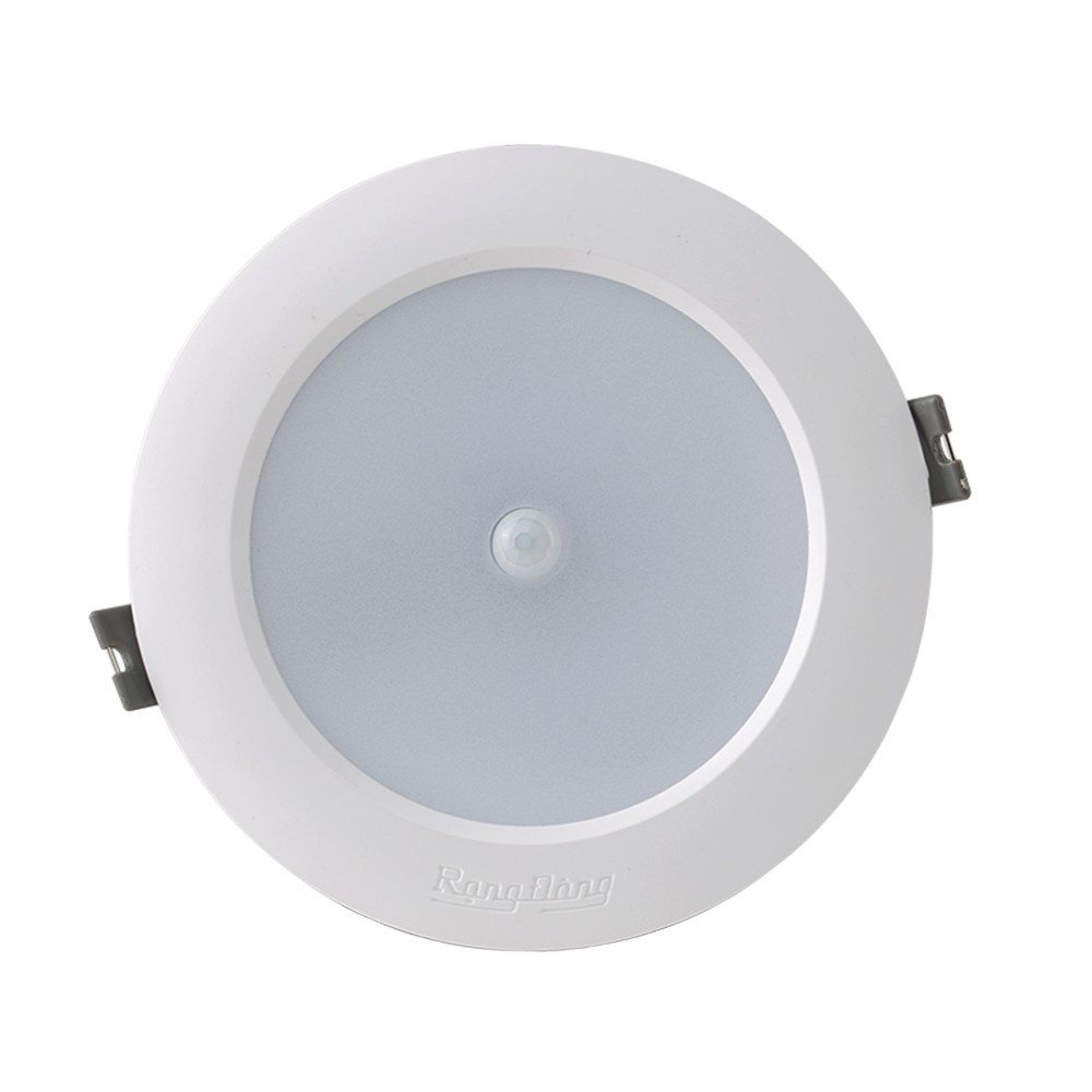 Đèn LED Downlight âm trần cảm biến 7W Rạng Đông AT04L 90/7W PIR, Vỏ nhôm đúc