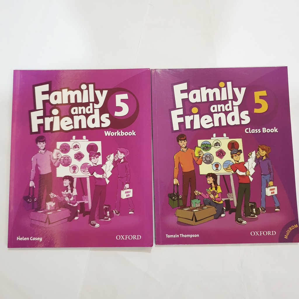 Combo Family and Friends Đồng Giá ( Bản 1st gồm Work Book và Student Book + File Nghe gửi Email)