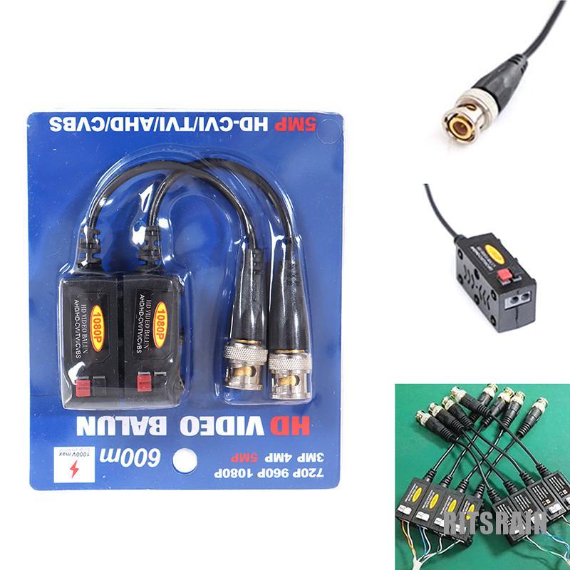 Set 2 Bộ Chuyển Đổi Video Balun 1080p Ahd / Cvi / Tvi / Cvbs