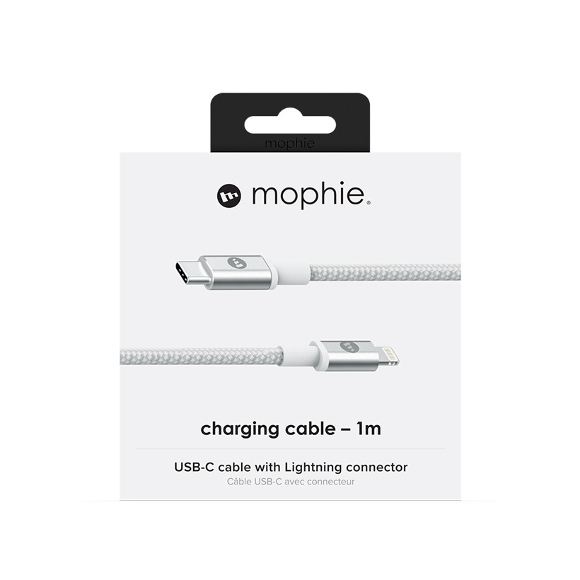 Cáp Sạc USBC to light ning Mophie 1M hỗ trợ sạc nhanh