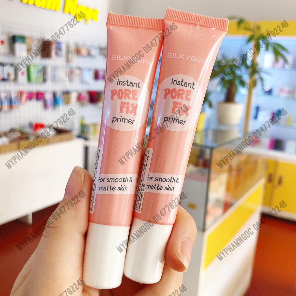 Kem Lót Che Lỗ Chân Lông SILKYGIRL Màu 01 Natural 15ml