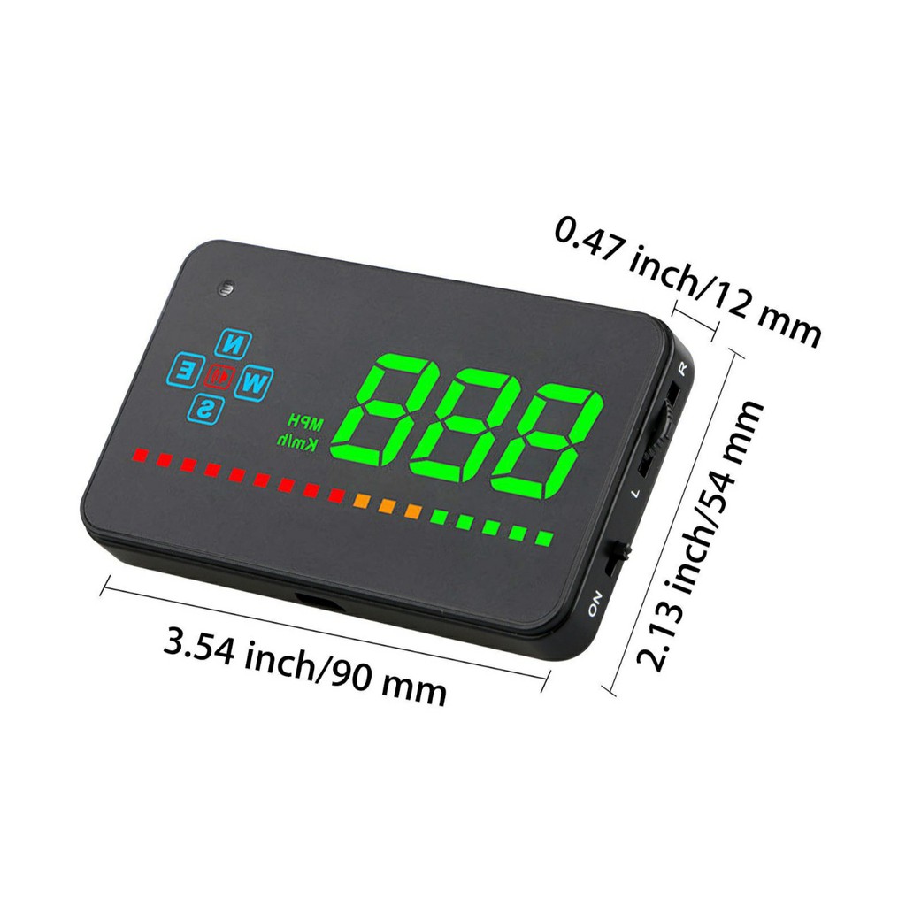 Bộ hiển thị tốc độ trên kính lái HUD A200 - Hàng Kpro chất lượng cao
