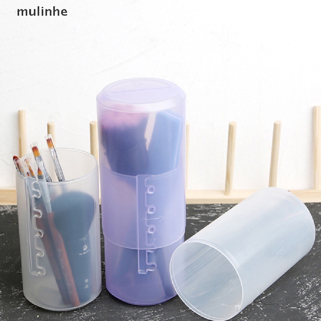 Giá Đỡ Cọ Trang Điểm Bằng PP Có Thể Điều Chỉnh Chiều Cao mulinhe
