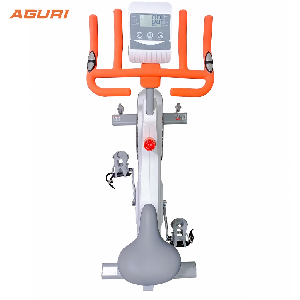 Xe đạp tập thể thao leo núi tại nhà AGURI AGS-211 chạy êm, không tiếng ồn, thiết kế sang trọng