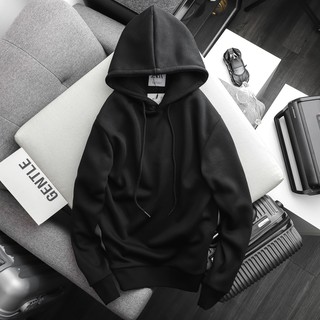 ÁO HOODIE NỈ TRƠN 3 MÀU ĐEN & XÁM & XANH & VÀNG UNISEX, FULL SIZE.