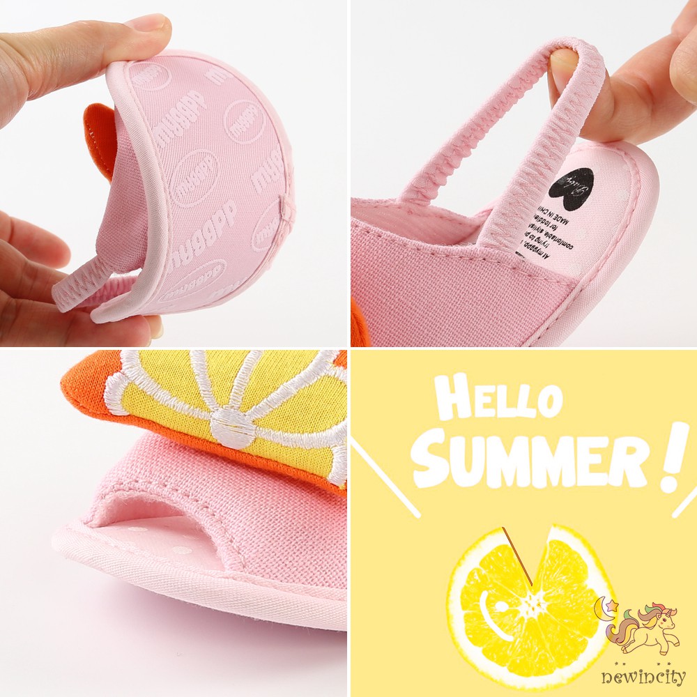 Giày Sandal Đế Mềm Chống Trượt Cho Bé Tập Đi