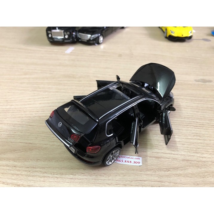 Đồ chơi ô tô mô hình Volkswagen Tiguan bằng hợp kim tỉ lệ 1:32