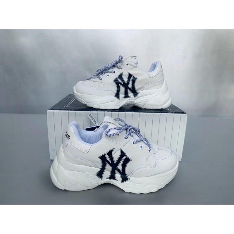 Giày Sneaker NY Nam Nữ Cổ Cao Chữ Đen hot trend 2022