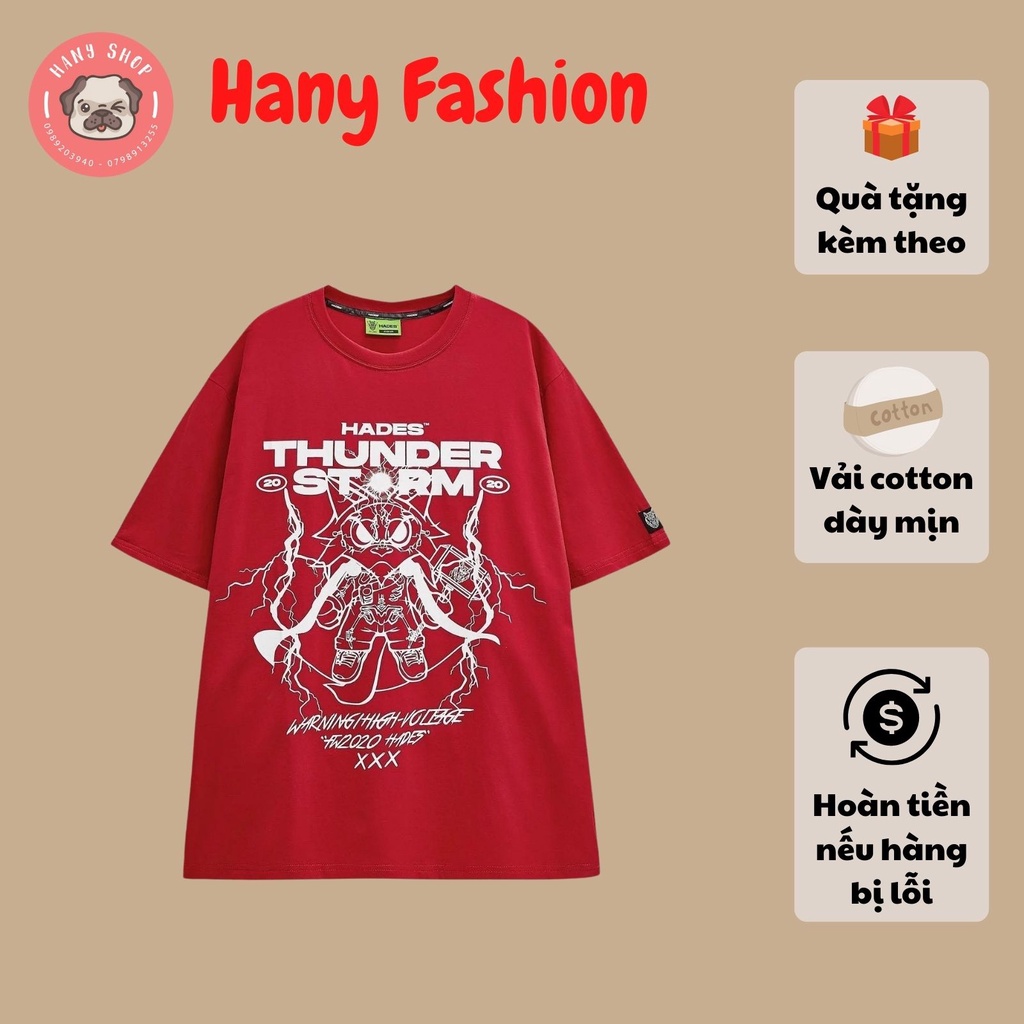 Áo thun HADES THUNDER STORM || Hany shop