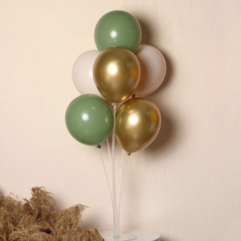 DIY Latex Green Balloon Arch Garland Kit Bữa Tiệc Sinh Nhật / Vòi Hoa Sen Cho Bé / Đồ Trang Trí đám Cưới Thời Trang Mới