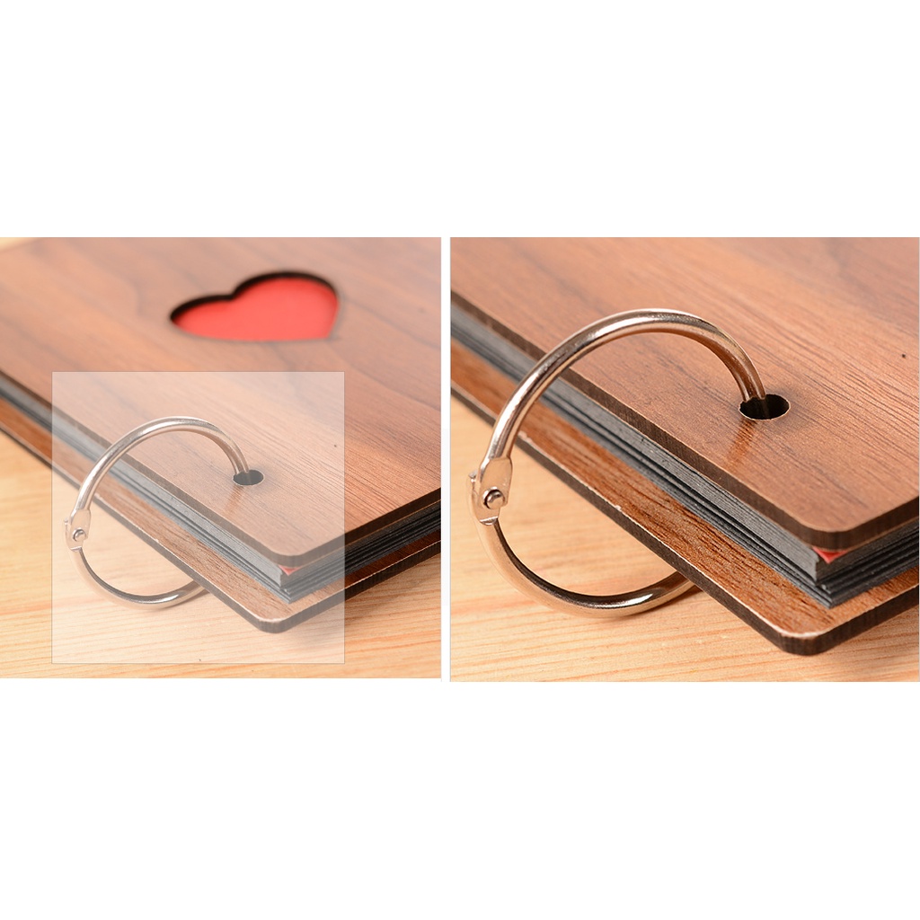 ⚡Album D.I.Y dán ảnh Heart wood ⚡