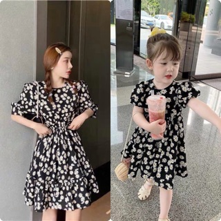 [SIÊU PHẨM] Set Váy Hoa Cúc Mẹ Và Bé 🌼