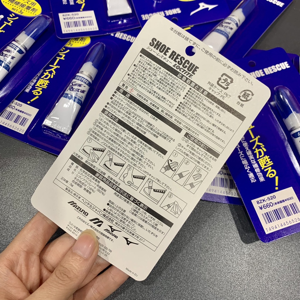 Keo dán giày Mizuno chính hãng