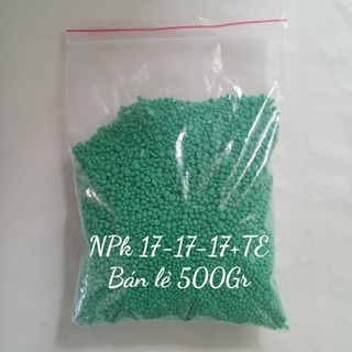 Bán lẻ 500Gr Phân Bón NPK 3 Số 17 , dùng cho mọi giai đoạn của cây trồng