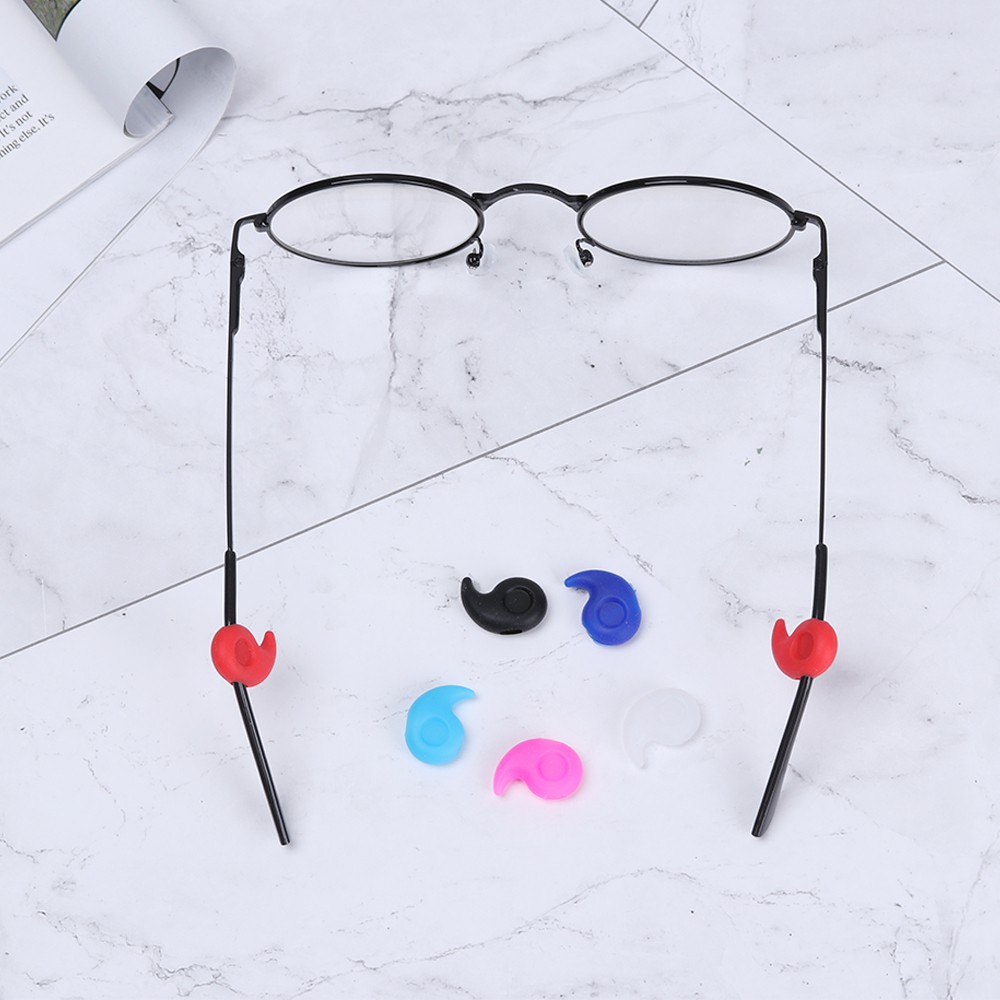 Phụ Kiện Giá Đỡ Mắt Kính Bằng Silicon Mềm Chống Trượt Chất Lượng Cao
