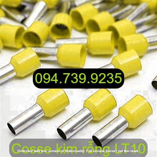 Cos LT10  - Đầu Cốt 10 dùng cho dây 10mm - Cosse kim rỗng 10mm