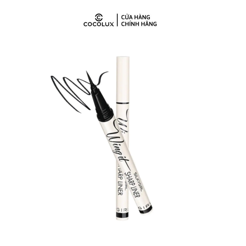 Kẻ Mắt Nước Silkygirl Wing It Sharp Liner 0.5g