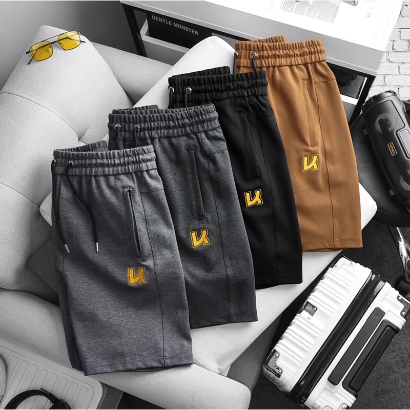 Quần short thun K co giãn vải dày Bigsize nam < 140kg