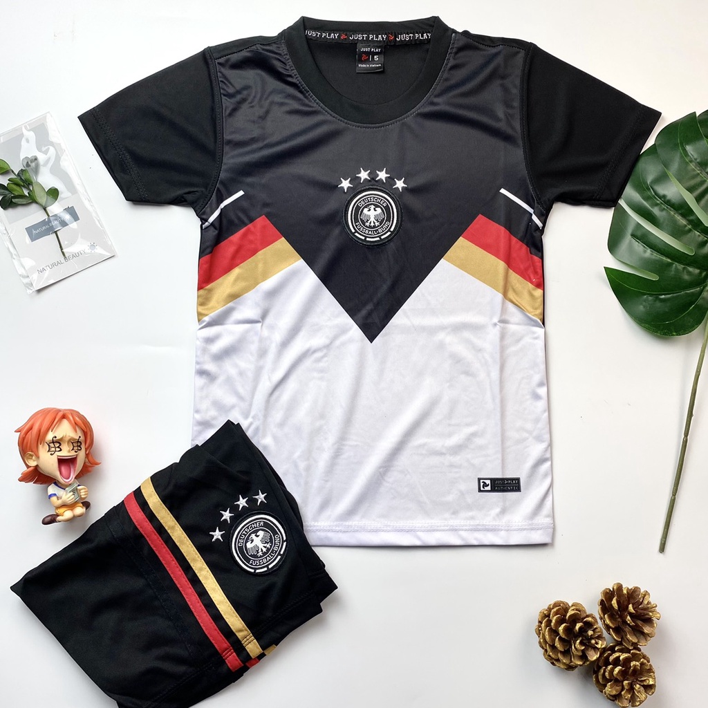 Bộ quần áo đá bóng cho bé độ tuổi từ 1 đến 14 tuổi JP03 - ViKi Sport