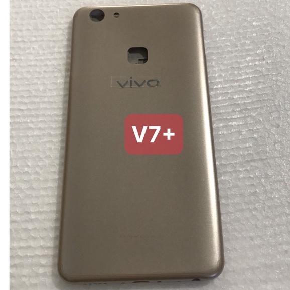 bộ vỏ V7 plus / V7+ / vivo 1716 - gồm lưng,sườn,phím và kính camera