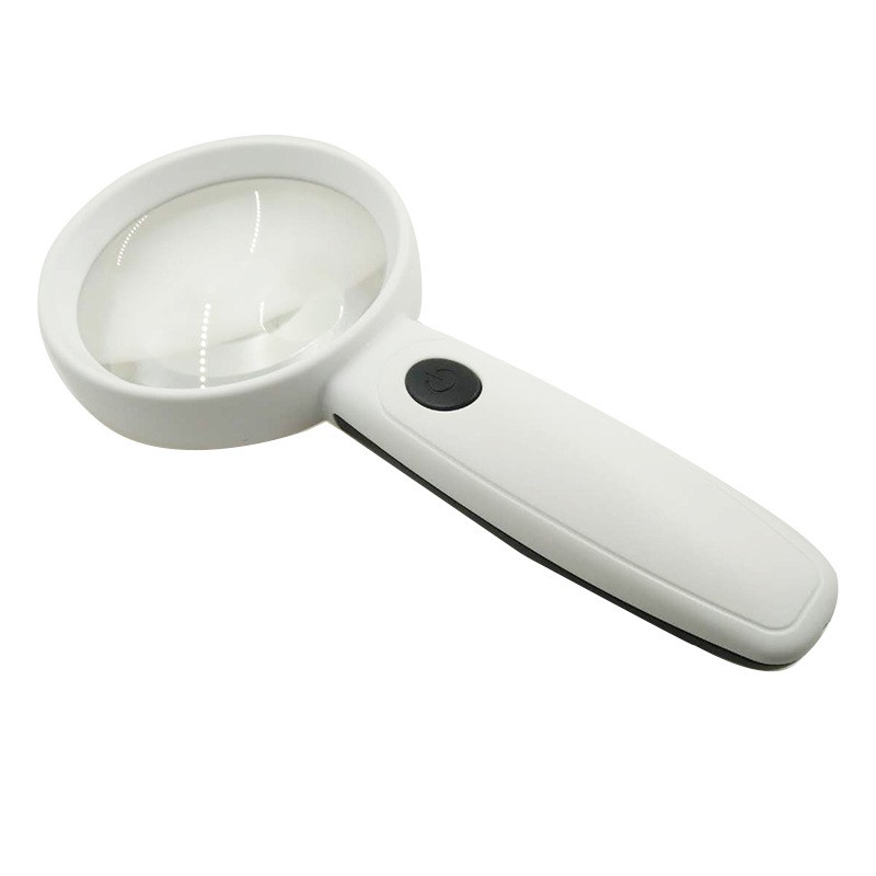 Kính lúp cầm tay sạc USB có đèn led 6H-5C