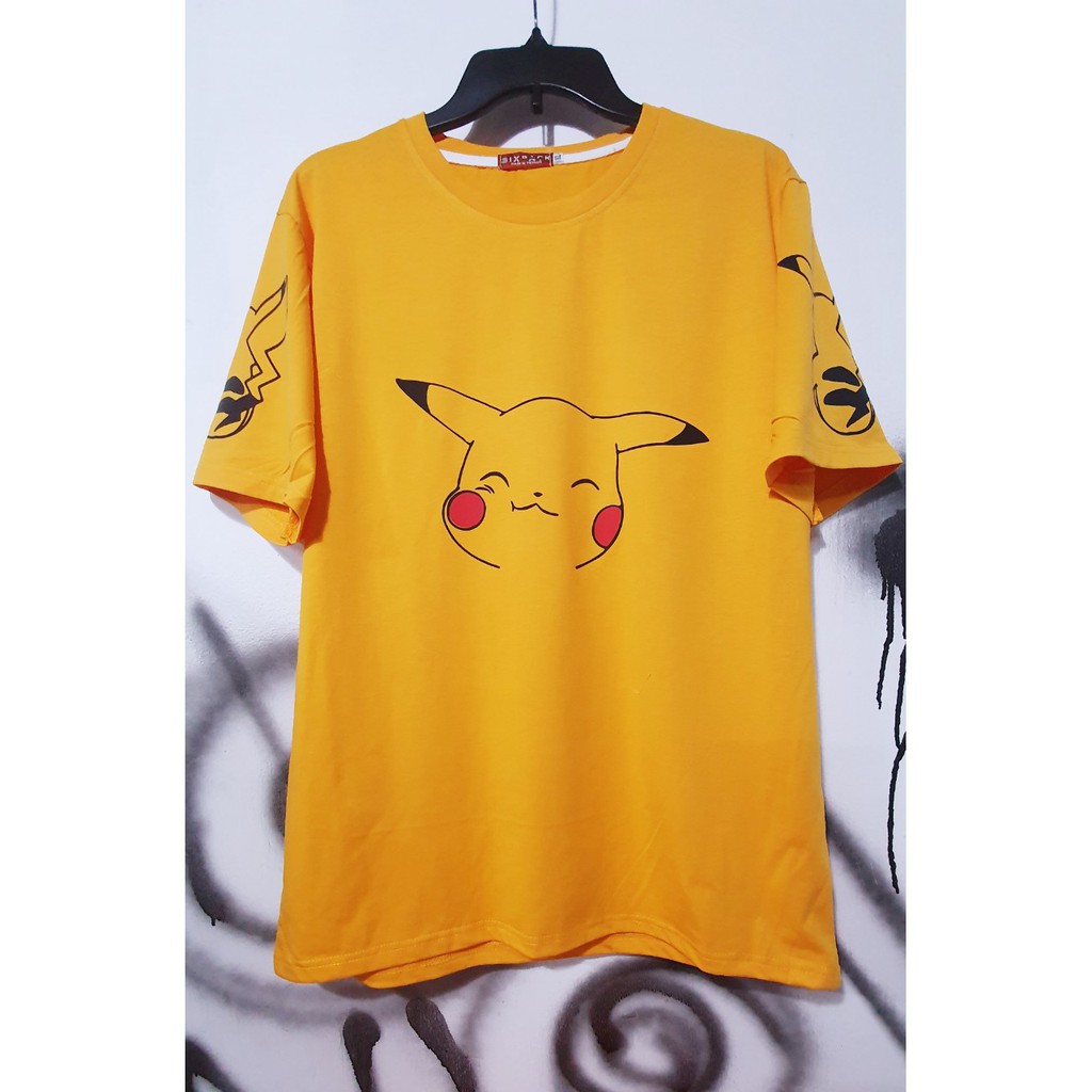 Áo thun Phom Rộng Stee PIKACHU YELLOW 2 Unisex PhillipStore